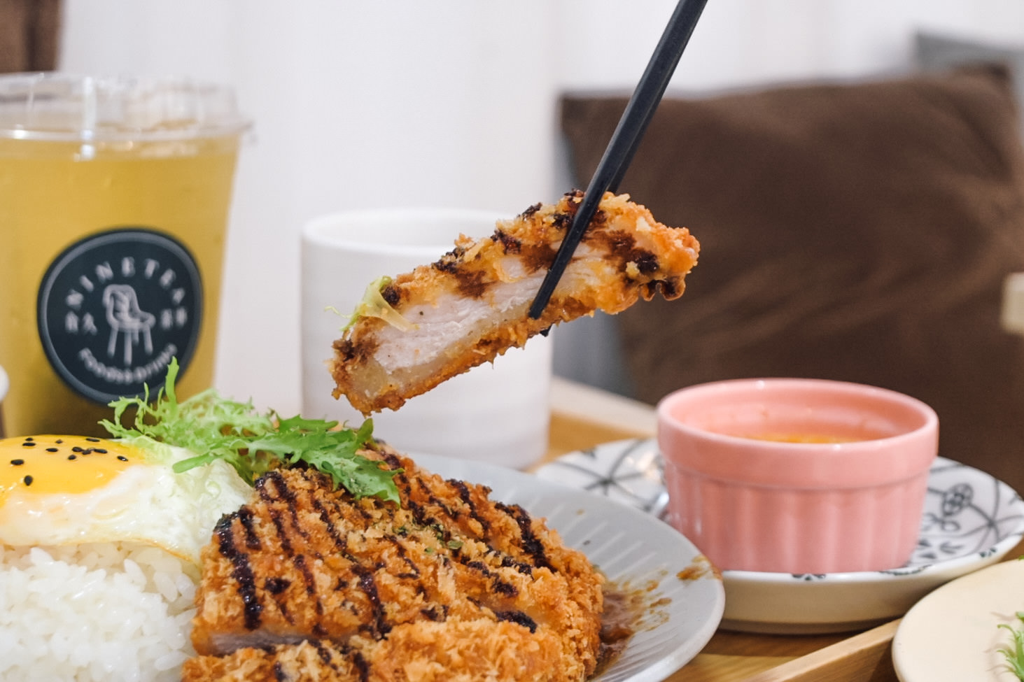 食久茶事|台中大里咖啡廳貨櫃屋秘境,早午餐咖哩飯義大利麵、自栽茶 - 第22張圖