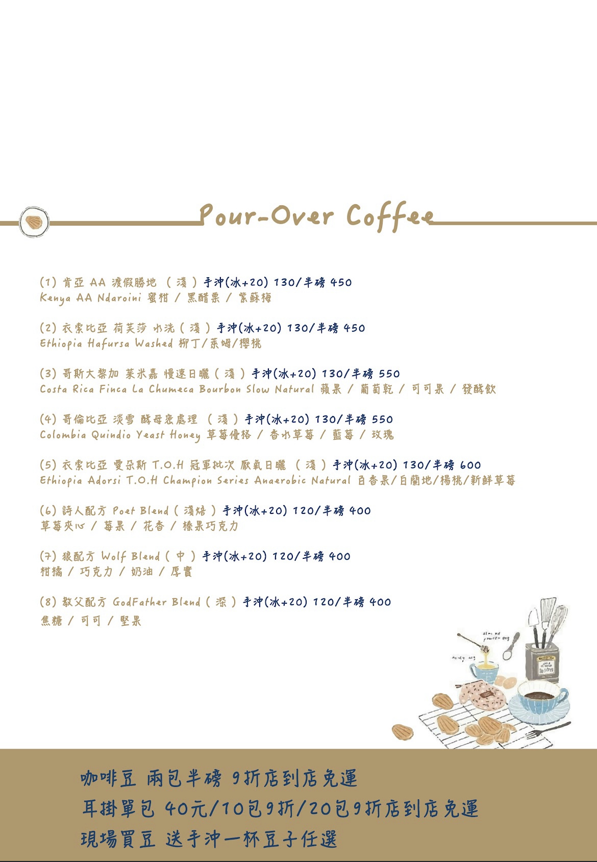 Wolf&Poet Coffee 狼與詩人咖啡|忠孝復興插座工作咖啡廳,彩色水餃配手沖,你是狼還是詩人? - 第30張圖