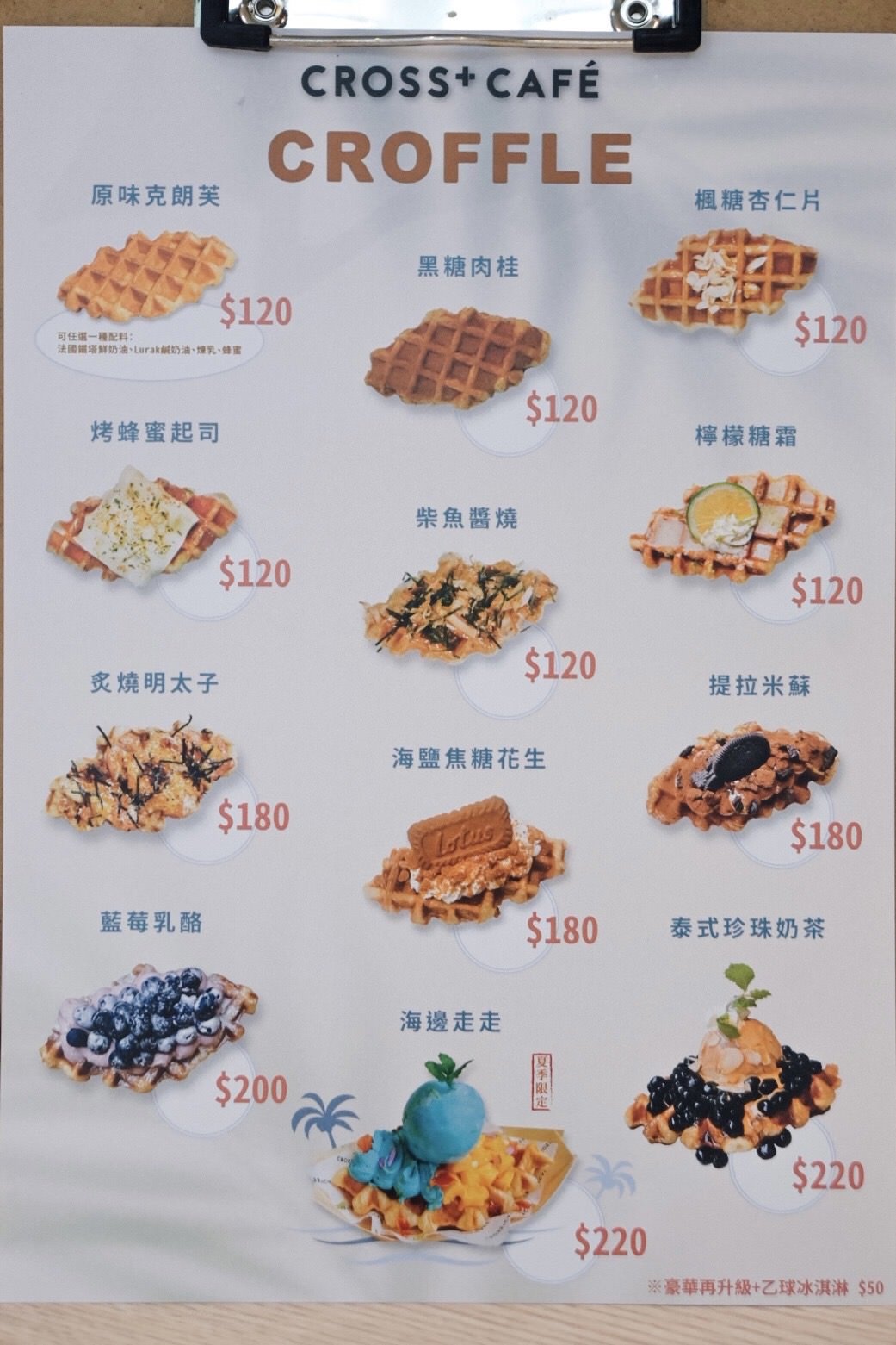 Cross Cafe 克勞斯咖啡店|12種鹹甜可朗芙、可可鍵盤鬆餅好吃好拍!在地11年忠孝復興不限時咖啡廳早午餐下午茶 - 第33張圖