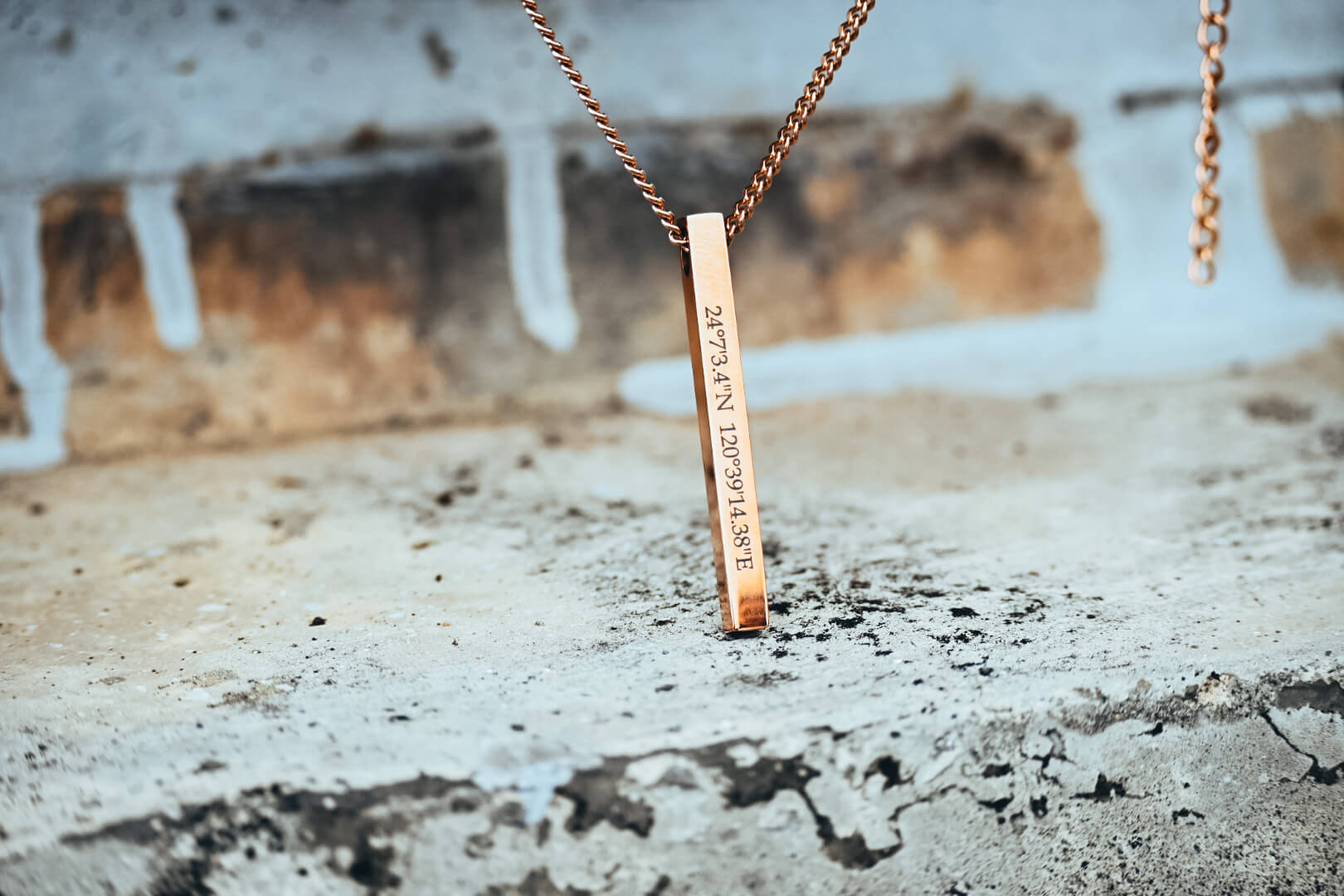 座標系鋼飾COORDINATE JEWELRY。客製化刻字項鍊手鍊情人禮物首選!316L醫療鋼防水抗刮365天都有儀式感 - 第4張圖