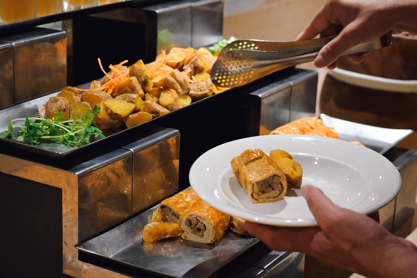 原素食府。板橋在地人氣素食吃到飽,評論勝過果然匯?府中站美食出站就到 - 第13張圖