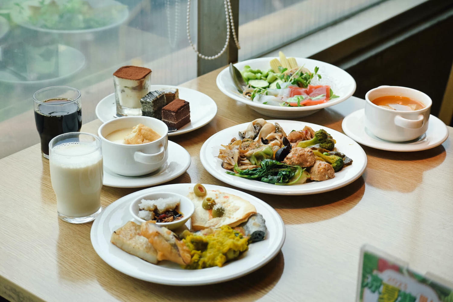 原素食府。板橋在地人氣素食吃到飽,評論勝過果然匯?府中站美食出站就到 - 第9張圖