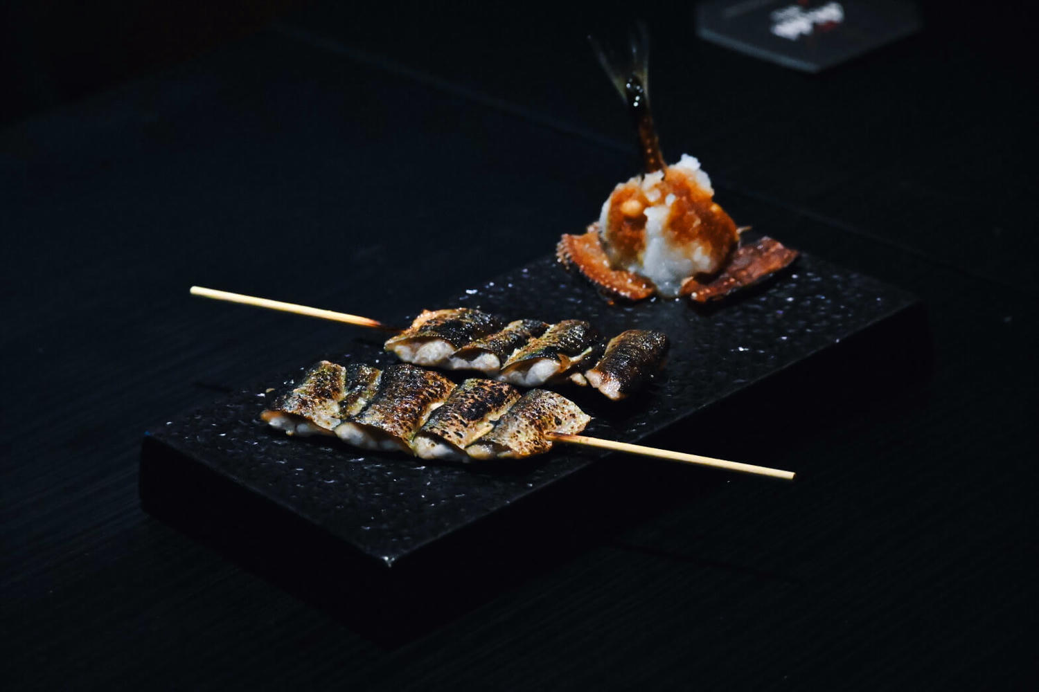 放Fun Dining串燒酒肴。起酥雞肝、哈拉甜心培根必點,台北101餐酒館通化夜市日式居酒屋 - 第17張圖