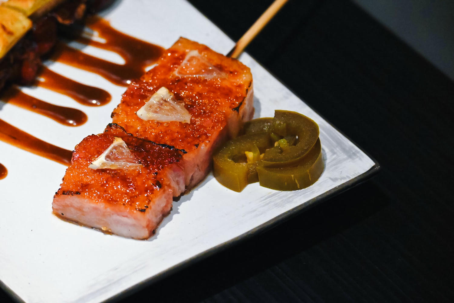 放Fun Dining串燒酒肴。起酥雞肝、哈拉甜心培根必點,台北101餐酒館通化夜市日式居酒屋 - 第16張圖