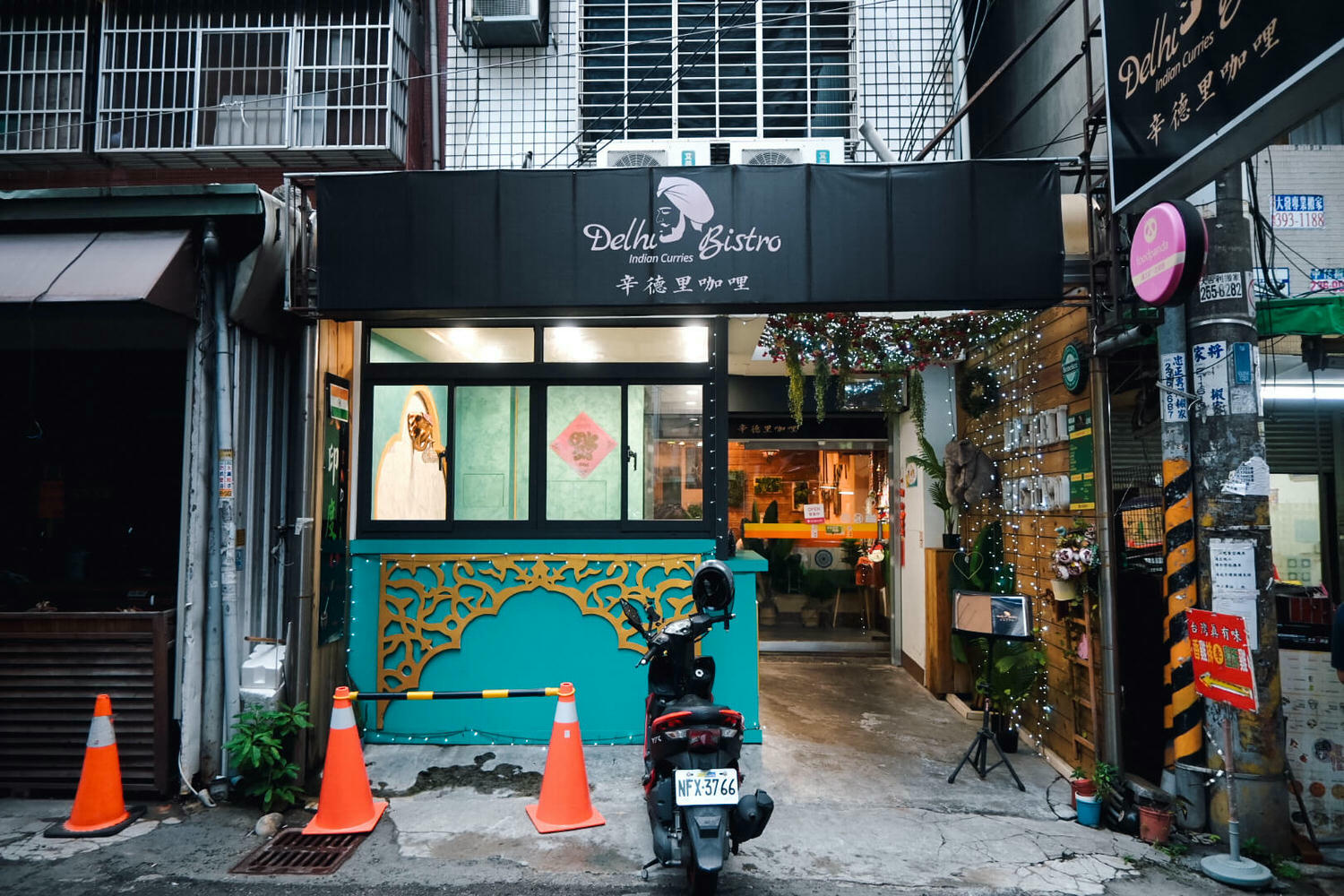 辛德里咖哩。來台中逢甲夜市吃印度料理?4.9高分印度老闆菠菜羊肉咖哩超正點 - 第1張圖