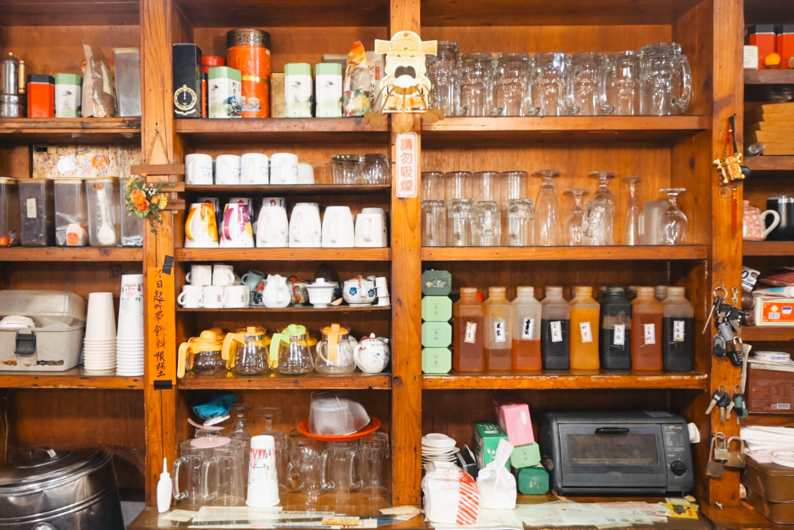 茶廬。35年個性泡沫紅茶店好吃無雷!逢甲美食宵夜必點蘿蔔糕、麥芽雞 - 第3張圖