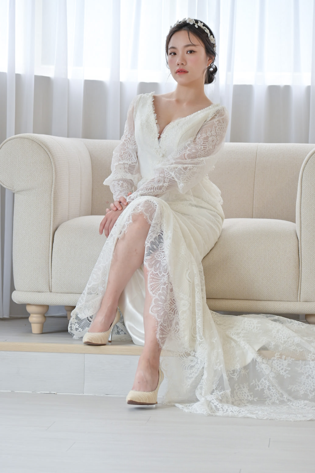 【台中婚紗推薦】一定要結婚才能穿婚紗嗎?水溝巢試穿心得、台中妝髮造型師推薦 - 第36張圖