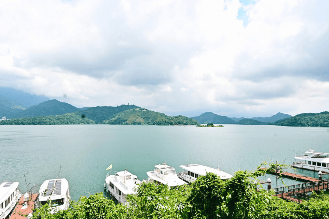 眺Tiao日月潭|4.7星日月潭湖景餐廳一覽水社碼頭渡船風景 - 第11張圖