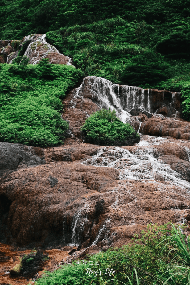 北海岸景點水湳洞黃金瀑布4