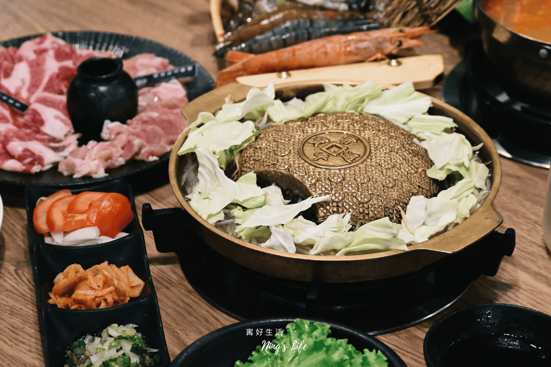 饗鍋物料理|台中銅盤烤肉火烤兩吃 台中西屯火鍋蔬菜吃到飽 - 第11張圖