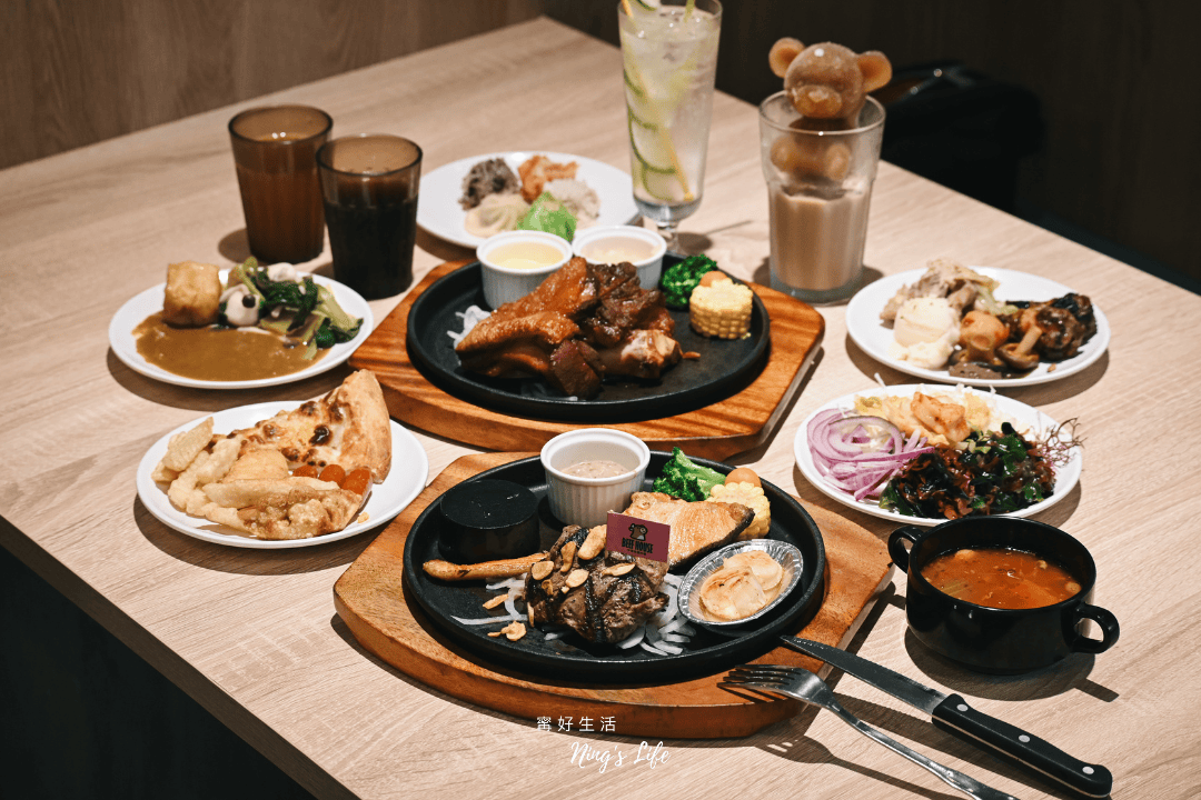 牛室炙燒牛排崇德洲際店|台中新開幕390元起吃到飽 德國豬腳超水準 - 第35張圖