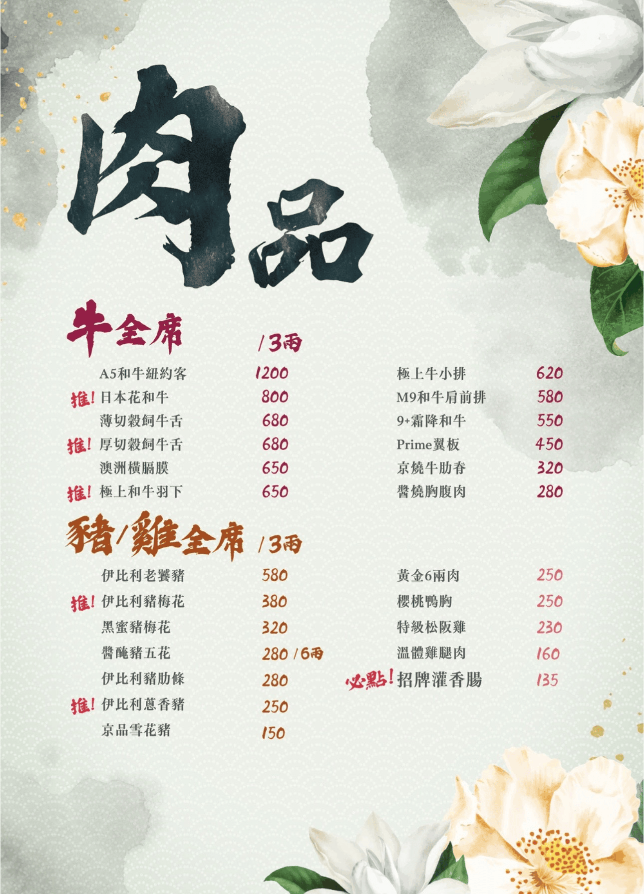 墨妃家燒肉|富貴雙方也上桌!4.6星宮廷風台中燒肉推薦 - 第45張圖