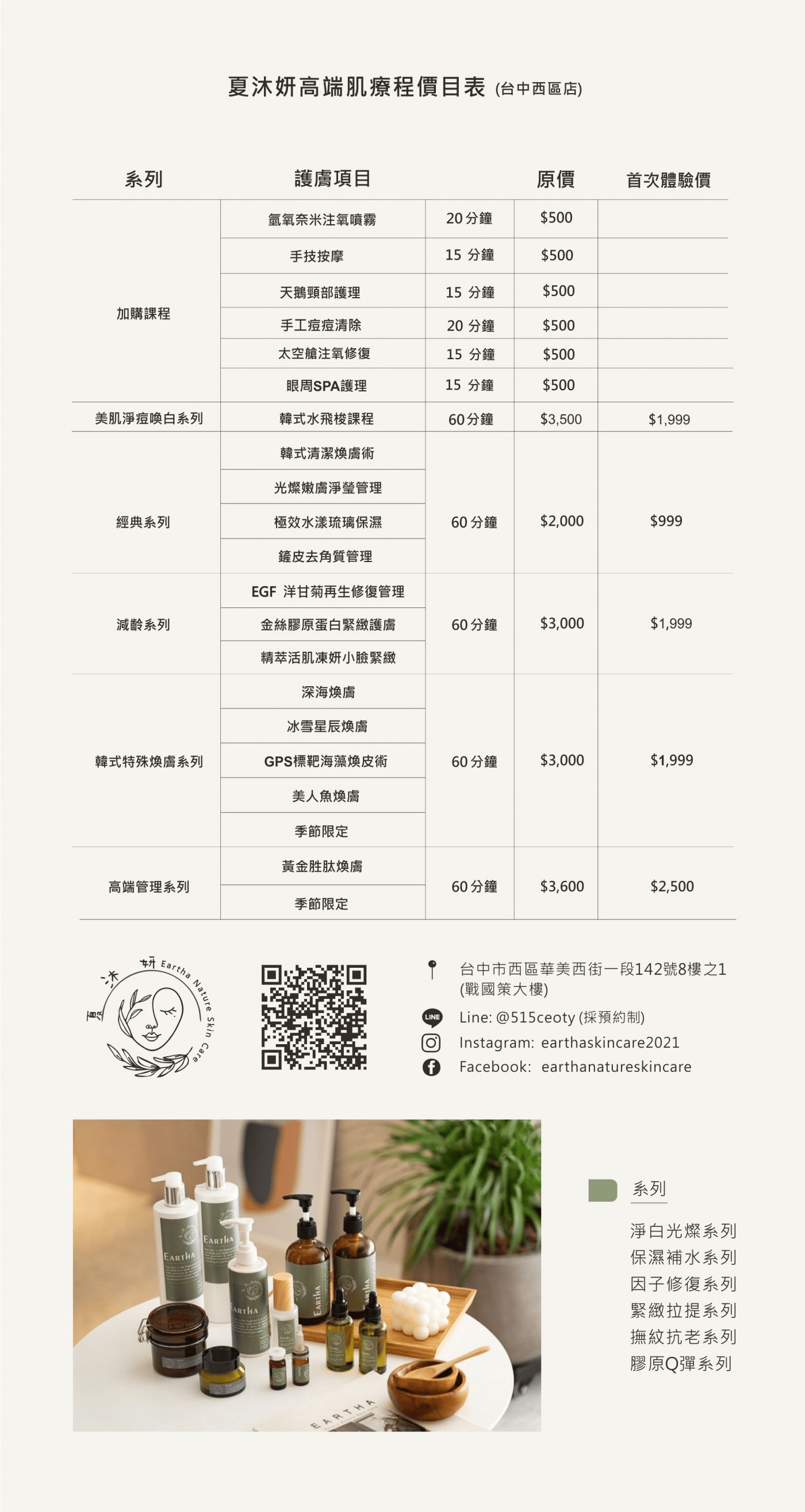 夏沐妍|台中西區水飛梭初體驗!肌膚檢測、深層皮膚管理 - 第1張圖