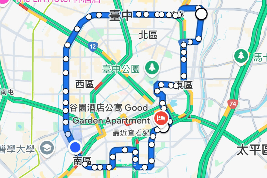 谷園酒店公寓|台中短租月租套房推薦!侘寂風、好感度生活 - 第4張圖