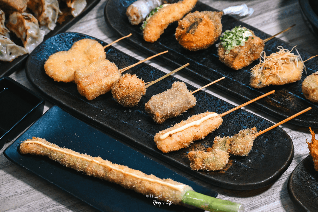夜串坊|走進台北東區大阪串揚居酒屋 品嚐療癒微醺美食 - 第32張圖