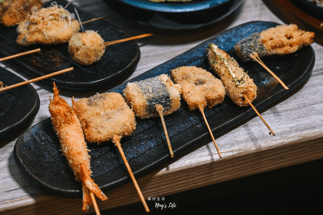 夜串坊|走進台北東區大阪串揚居酒屋 品嚐療癒微醺美食 - 第34張圖