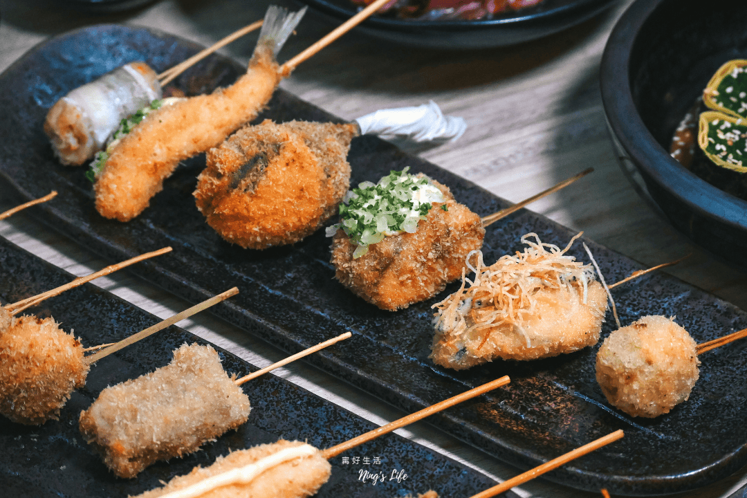 夜串坊|走進台北東區大阪串揚居酒屋 品嚐療癒微醺美食 - 第26張圖
