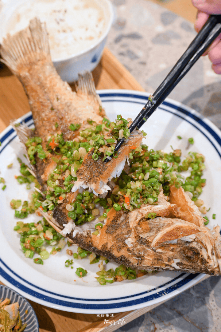 湯明茶樓台中店|必點一隻魚、茶布丁!台中現代台菜餐廳推薦 - 第18張圖 台中西區臺菜聚餐餐廳推薦湯明茶樓台中店菜單價位@寗好生活