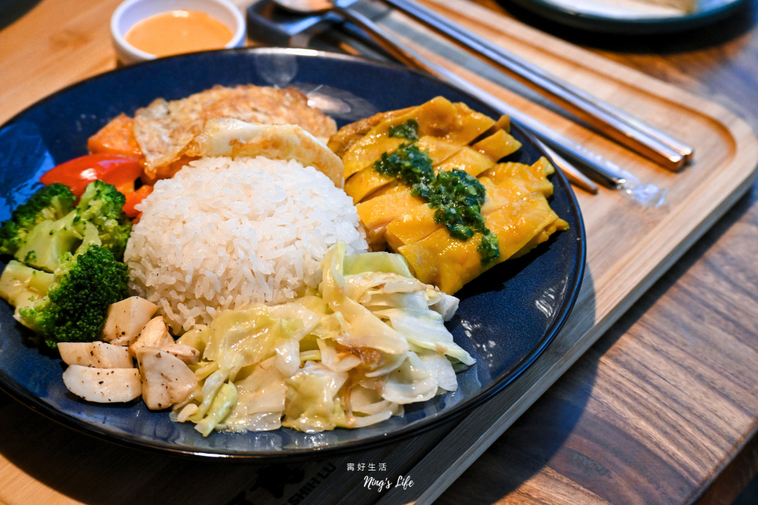 台中西區海南雞向上市場美食有食祿菜單@寗好生活
