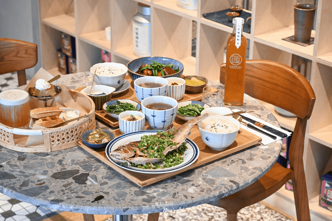 湯明茶樓台中店|必點一隻魚、茶布丁!台中現代台菜餐廳推薦 - 第13張圖 台中西區臺菜聚餐餐廳推薦湯明茶樓台中店菜單價位@寗好生活