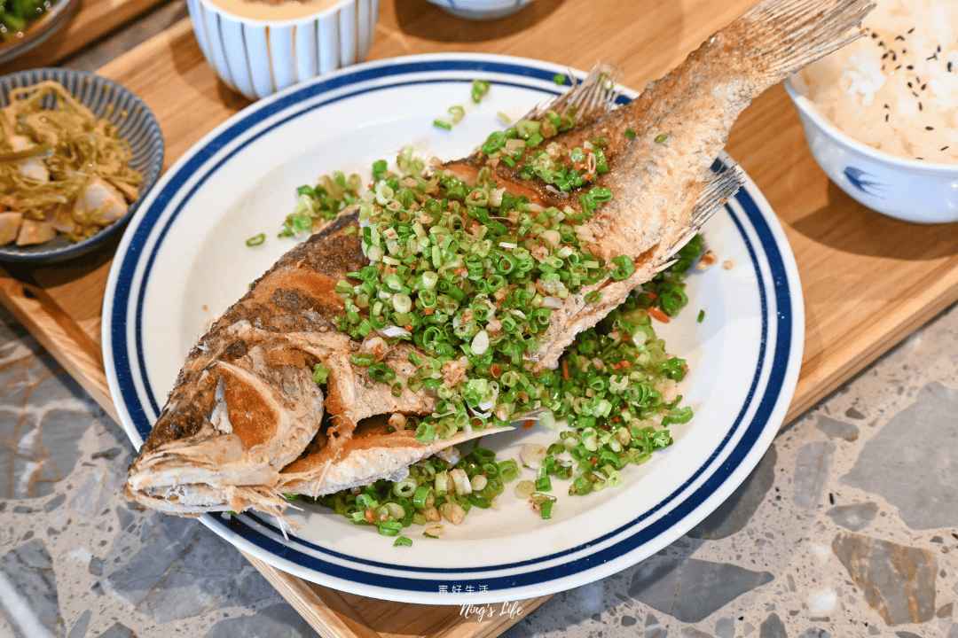 湯明茶樓台中店|必點一隻魚、茶布丁!台中現代台菜餐廳推薦 - 第16張圖 台中西區臺菜聚餐餐廳推薦湯明茶樓台中店菜單價位@寗好生活