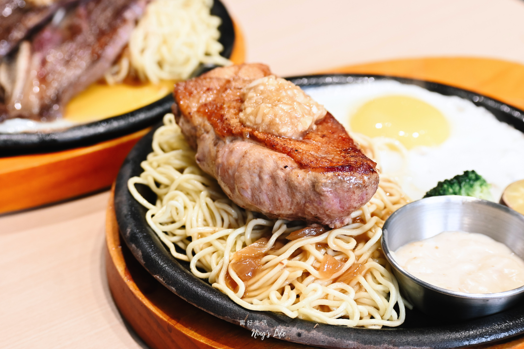 新竹竹北平價台式牛排推薦牛範生菜單價位自助吧@寗好生活