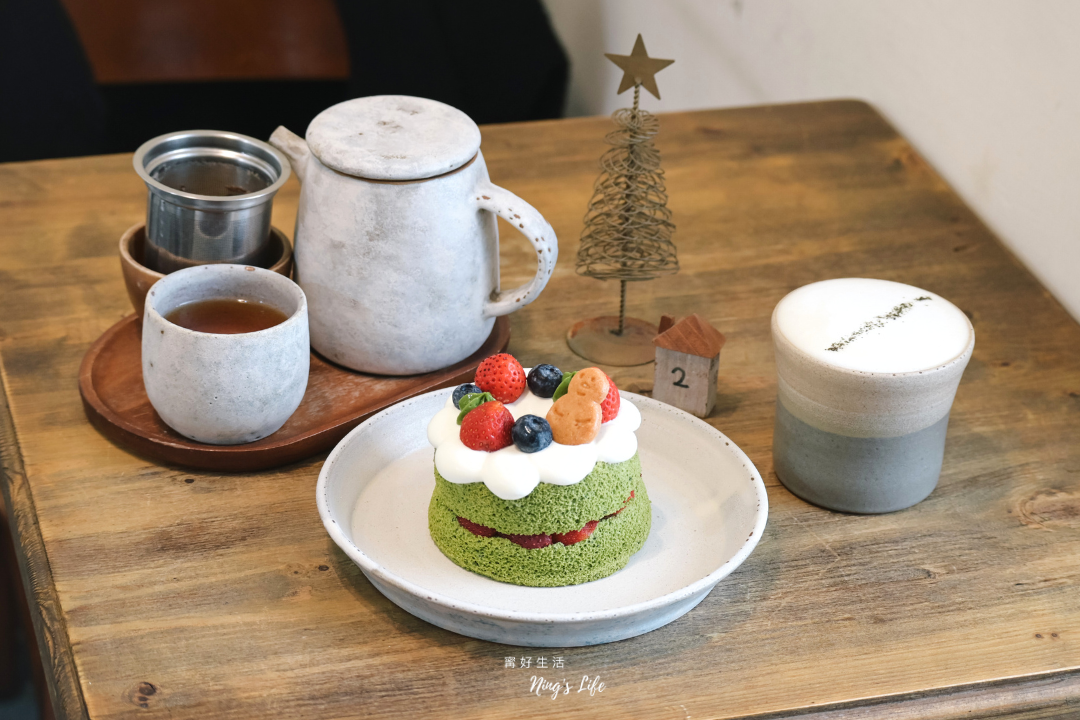 台中南屯黎明新村戚風蛋糕生日蛋糕甜點咖啡廳推薦小麥菓子菜單價位@寗好生活