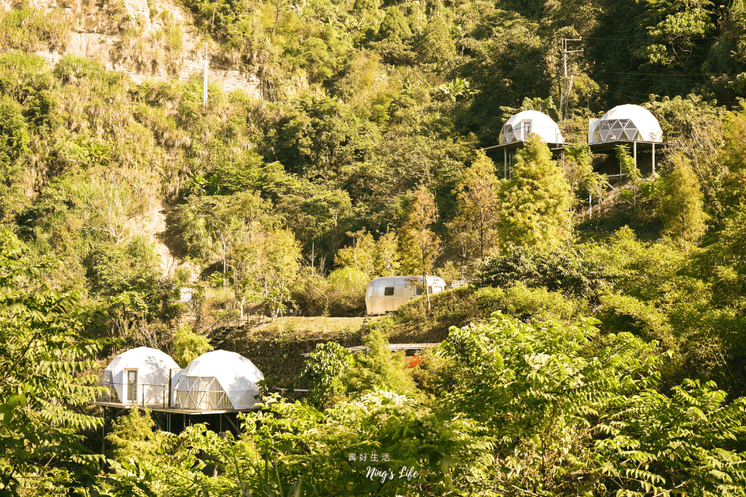 森山谷|私藏秘境!群山擁抱1泊3食假期 南投質感懶人露營評分最高 - 第1張圖 南投中寮低密度豪華懶人露營推薦森山谷評價訂房@寗好生活