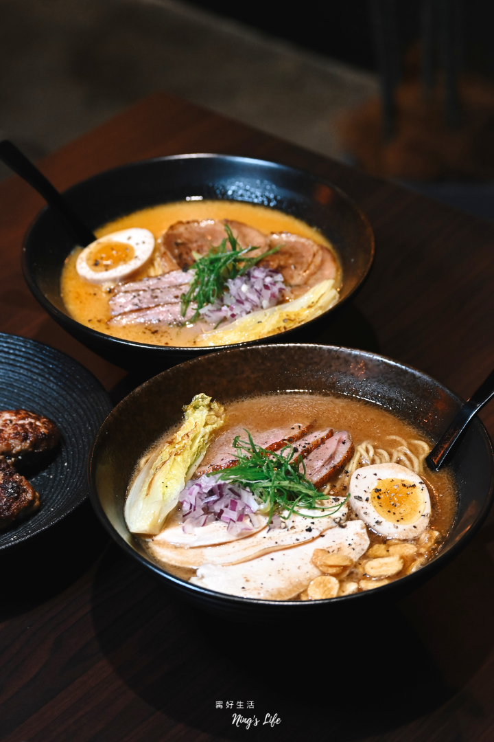 流明拉麵｜被拉麵耽誤的肉排、布丁！美術館周邊美式復古拉麵