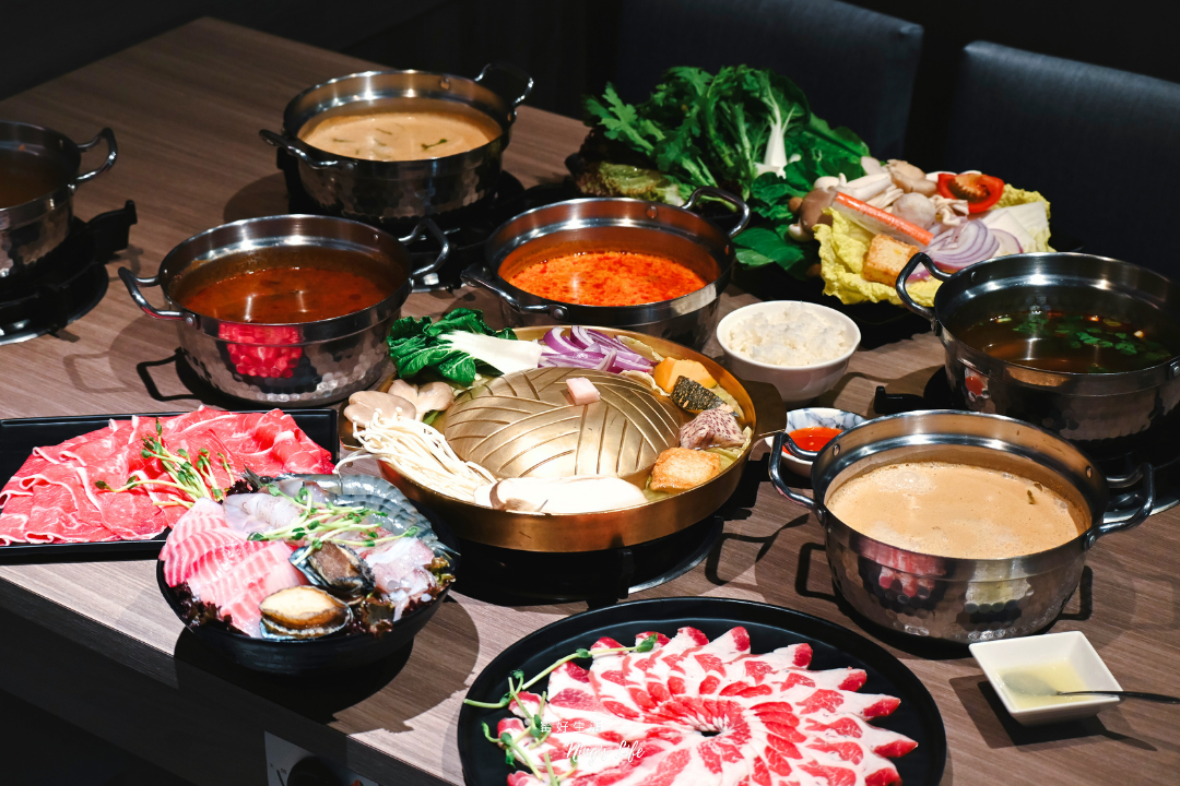 台中北屯火鍋火烤兩吃推薦一饌泰式燒烤火鍋菜單@寗好生活